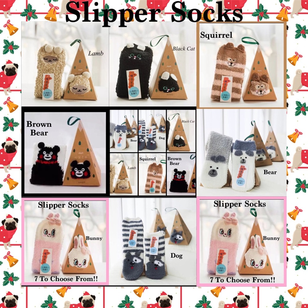 Cute Animal Slipper Socks